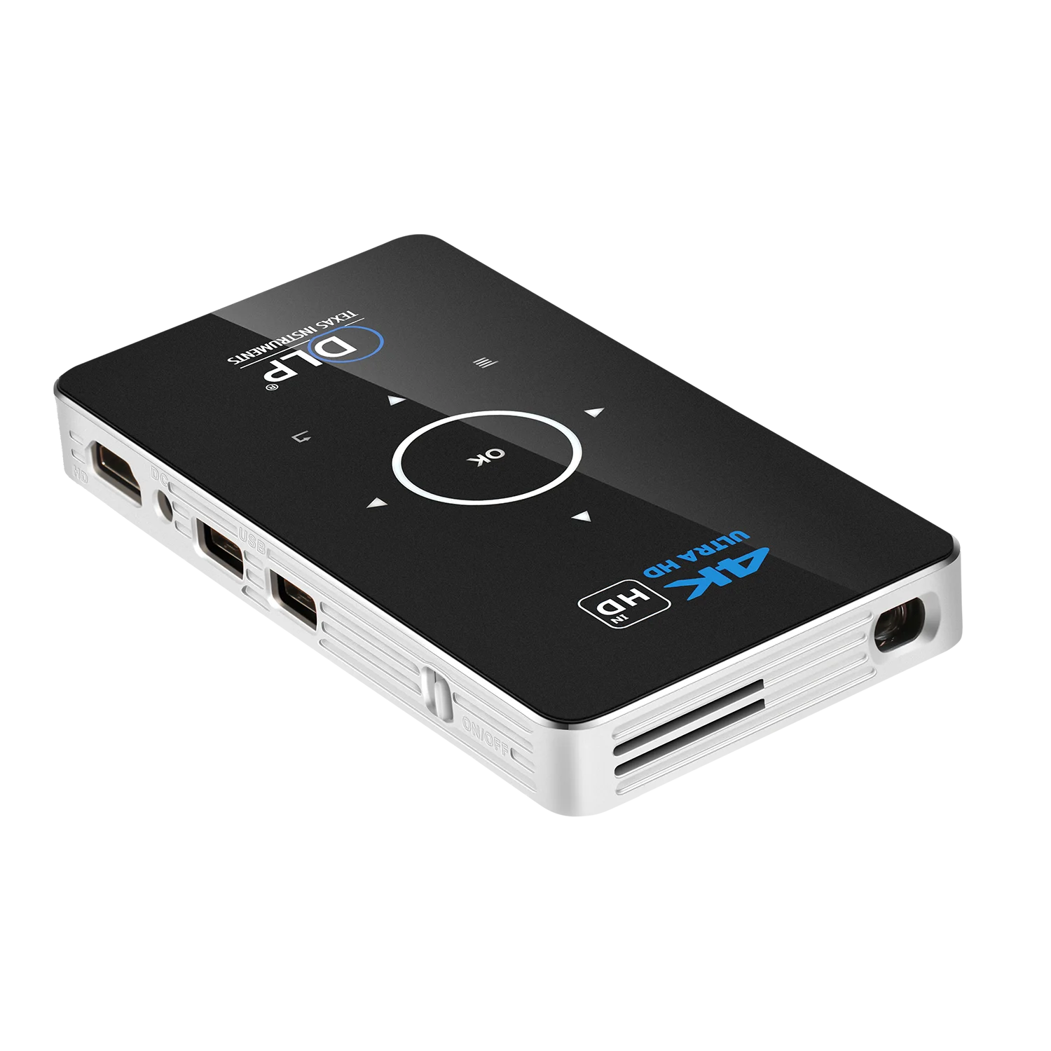 Mini Smart Projector 4K Phone Portable Pico   LED DLP Android Wireless Factory Supply Movie Short Throw Projectors