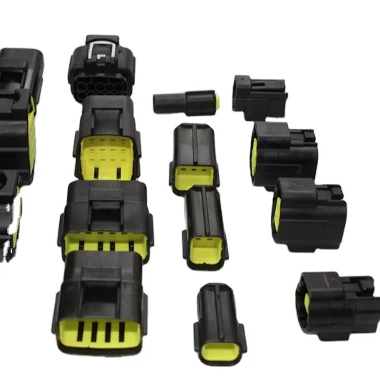 Durable pitch housing wafer wire harness connector male and female connector wire harness connector wiring harness