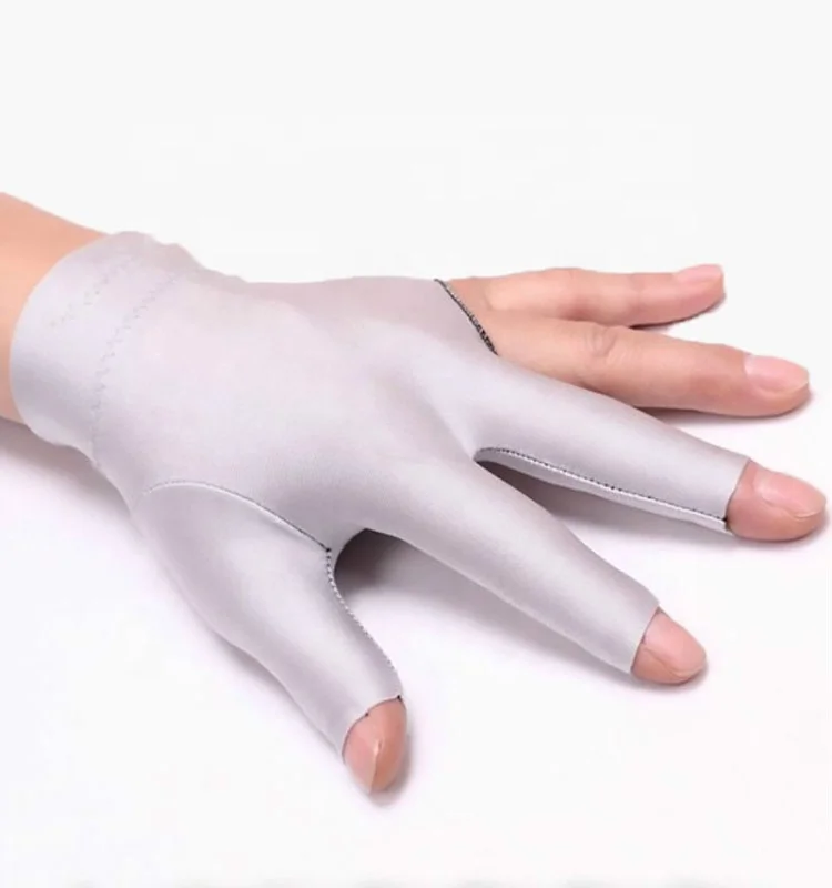 Pool Accessories Three Fingers Wear Resistant Shooter Pool Cue Stick Snooker Billiards Gloves