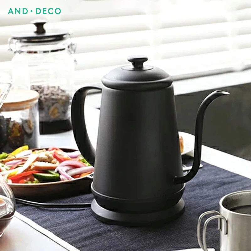 
Hot Sale Electric Water Kettle Fast Heating Goose Neck Electric Tea Kettle Durable Stainless Steel Electric Kettles 