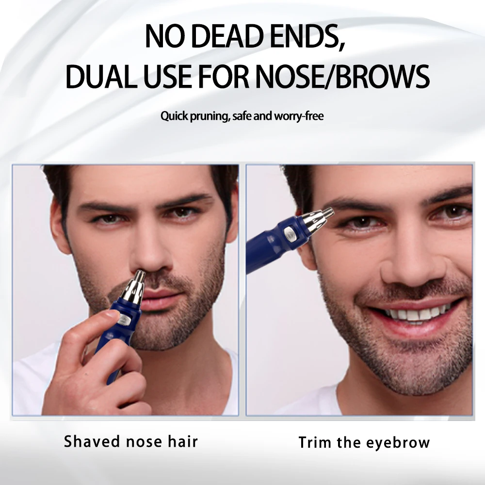 Factory Prices cheap Wireless nose hair remove trimmer for men