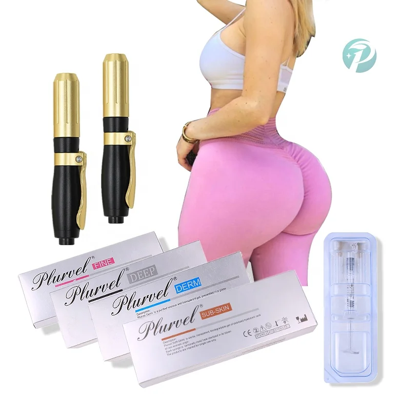 Plurvel hihest pressure digital hyaluronic pen for lip face dermal filler hyaluronic acid gel anti aging injection