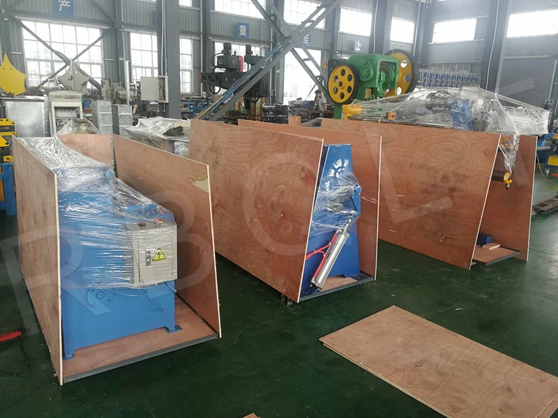 Duct lock seam closing machine Lock seamer Round duct machine for factory