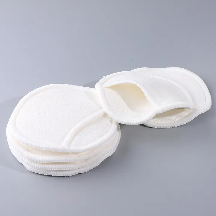 Colorful Organic  Cosmetic Round Facial Make Up Remover Reusable Cotton Pads for face