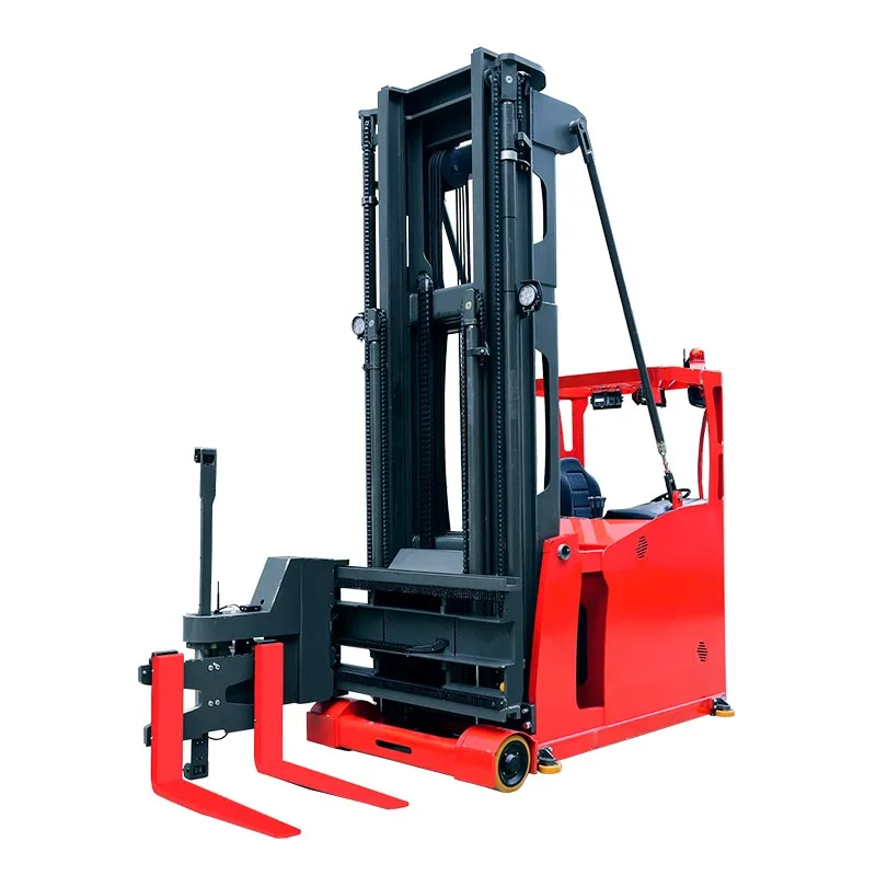 MiMA 1.5ton Very Narrow Aisle Reach Truck Stacker 1ton 3 Way Pallet Stacker Electric Forklift MCA15