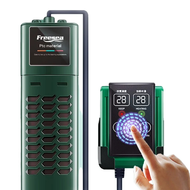 Freesea 50W-1200W PTC внешний контроль над температурной защитой погружной регулируемый нагреватель для аквариума с цифровым дисплеем