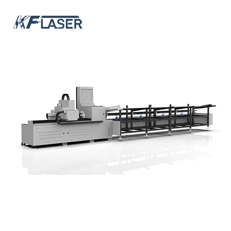Fiber Laser Cutter Tube Pipe 1000 Watt 3000W Carbon Iron Steel Automatic Fiber Laser Cutting Machine Metal Cutting Machinery