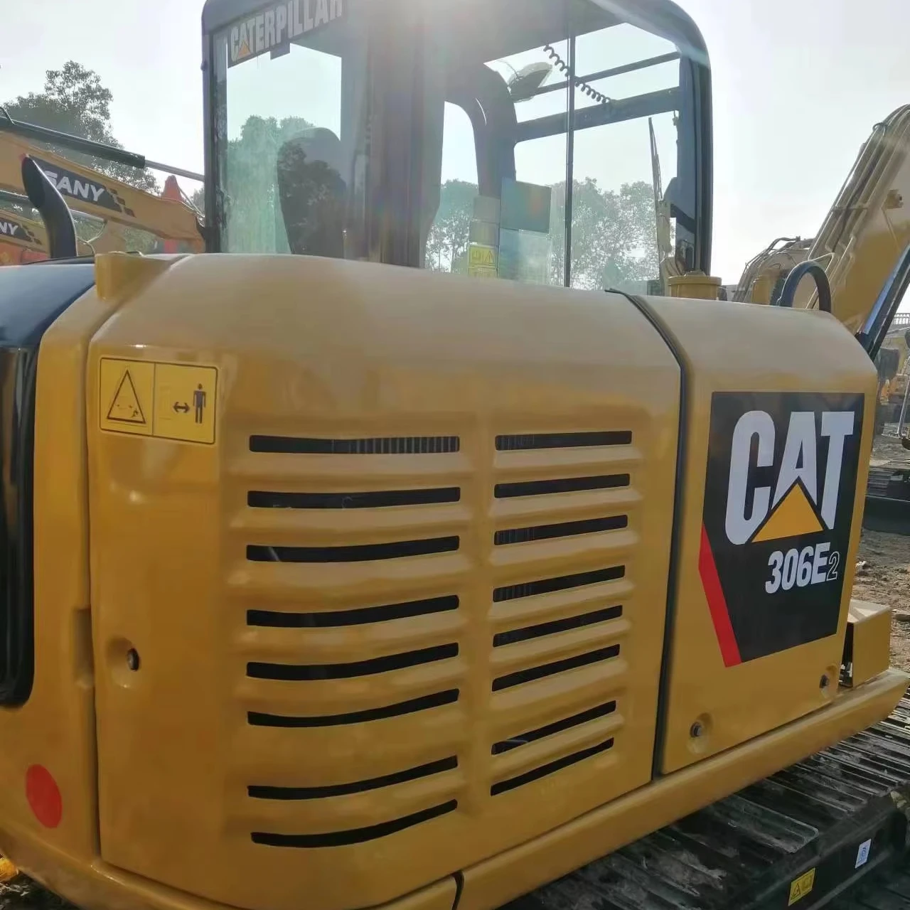 6 ton small excavator construction heavy equipment machinery mini excavator used excavators CAT 306E