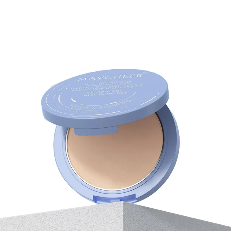 Eight Colors Oil Control Matte Face Powder Long Lasting Matte Setting Powder Waterproof Concealer Makeup Pressed Powder
