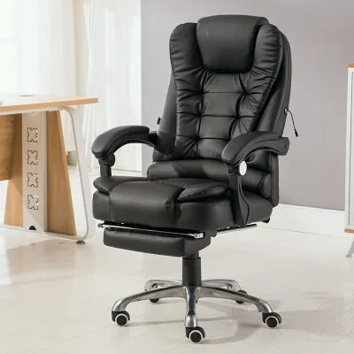 Factory Direct Big and Tall Boss Manager Swivel Leather PU Office Chair Ergonomic Executive Chair