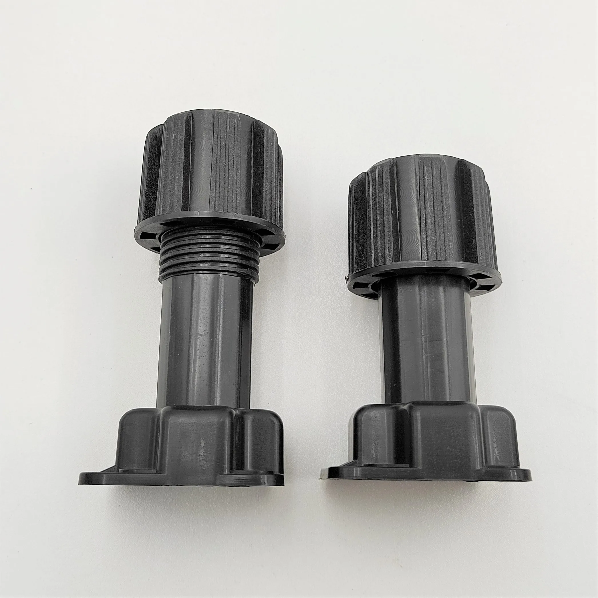 4 inch Adjustable Kitchen Plastic Legs plastic  Black Leveling Plastic Sofa Leg Cabinet  Adjustable Furniture  Legs