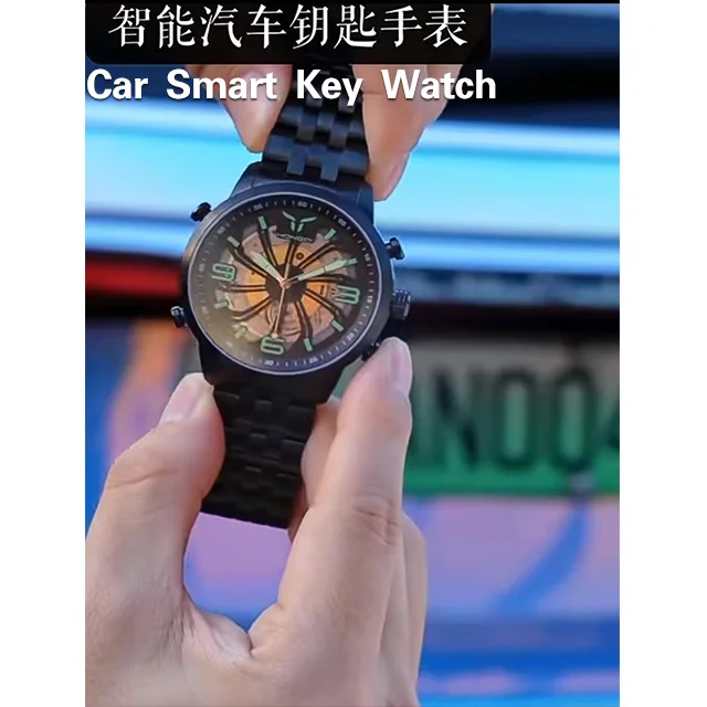 Hongqi автомобиль умный ключ механические часы кварцевые дизайн для мужчин и женщин. Тип продукта ключи транспортного средства