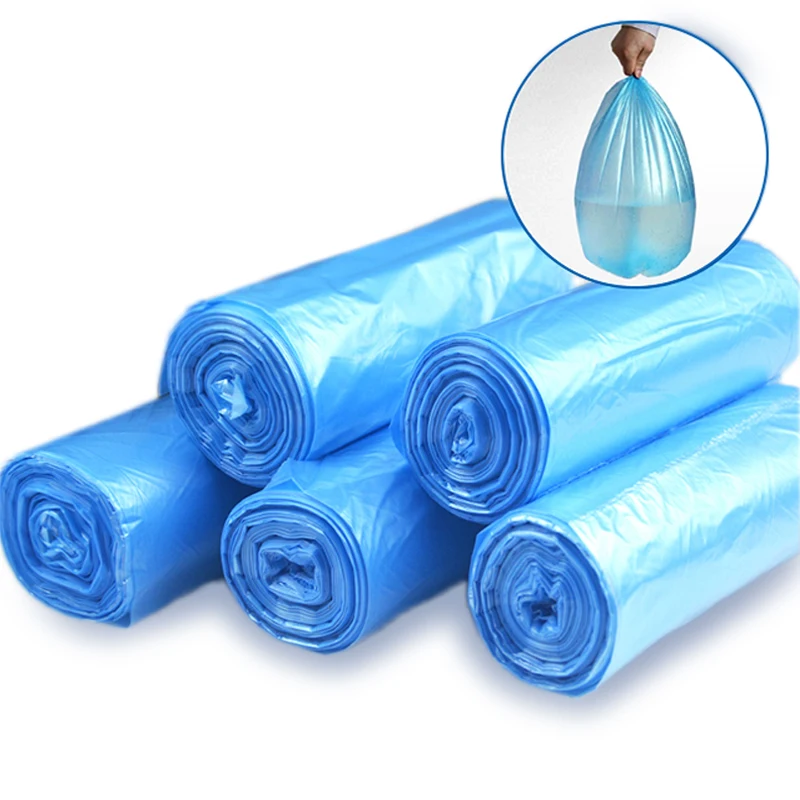 disposable biodegradable ecofriendly heavy duty garbage trash bag big large trash bags