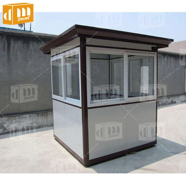Dreammaker Detachable Indoor Low Noise Security Booth Office Parking Private Prefab Guard House Movable Soundproof Sentry Box