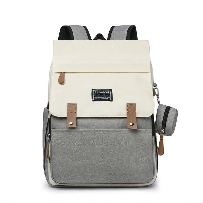 BSCI Wonderful Large Capacity Unisex Diaper Bag Stylish Waterproof Backpack Baby Nappy Bag For baby