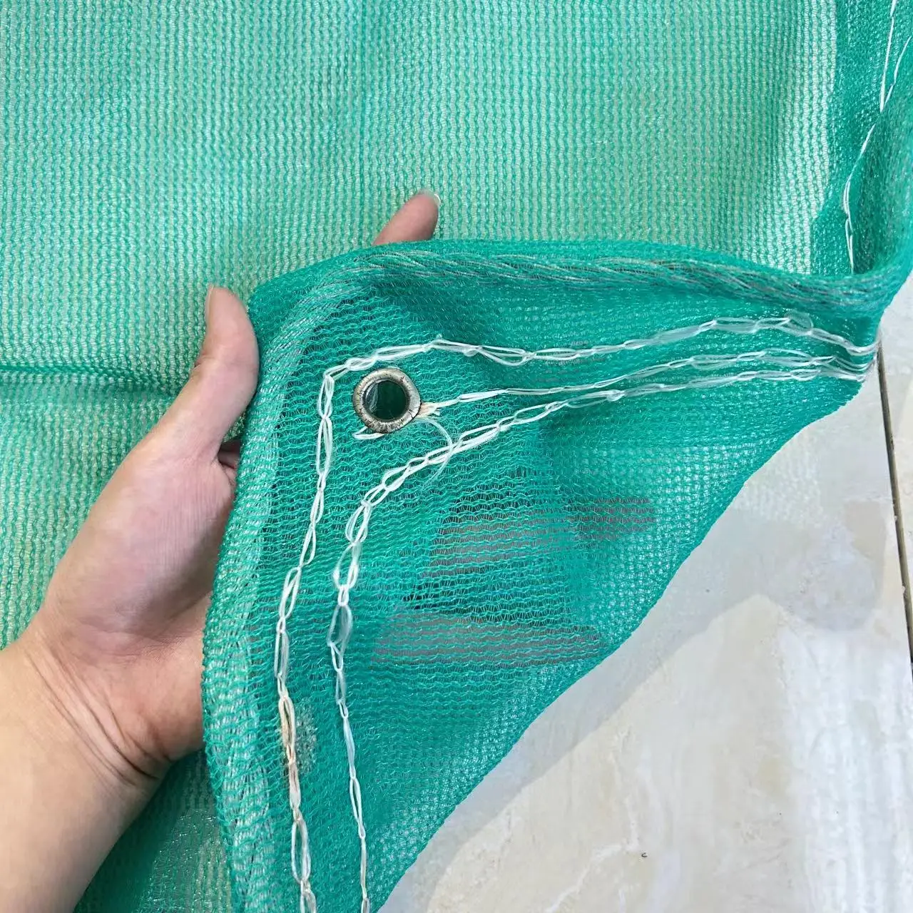 construction safety net with 100% virgin HDPE +UV stabilized with 50%-80%