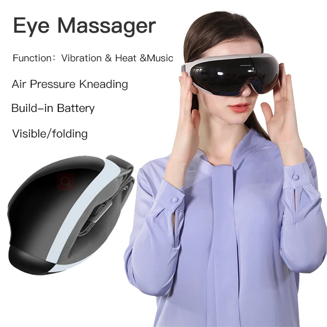 Portable Small Manual Thermal Eye Massager Roller Stick Vibrating Eye Massage Masajeador for Eyes