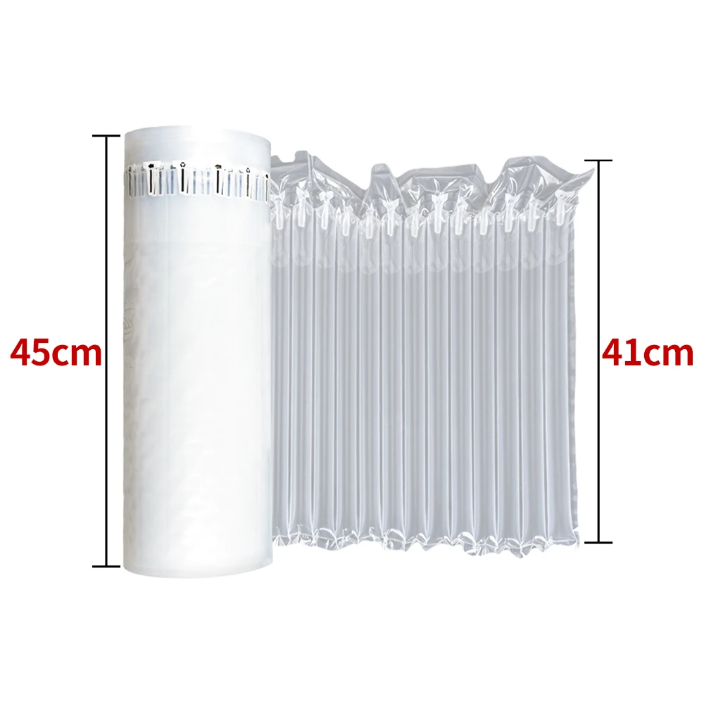 45 см * 300 м Экологически чистая надувная колонка рулон Упаковочная воздушная подушка для живых