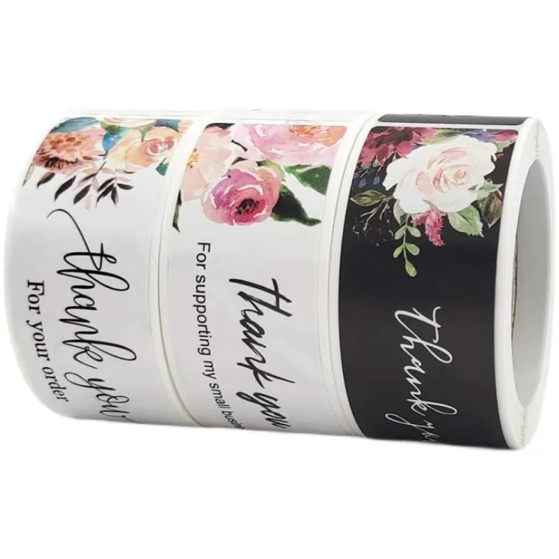 Adhesive Paper Custom Stickers Roll Direct Thermal 4x6 Labels 100x150 Shipping Labels Printer Barcode Labels Roll