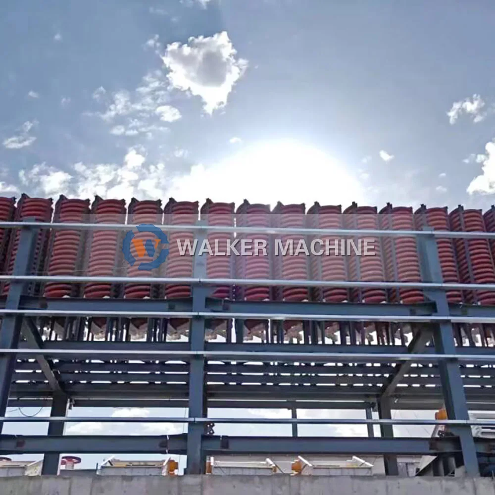 3-4TPH Spiral Gravity Separator Chute Machine for Sale