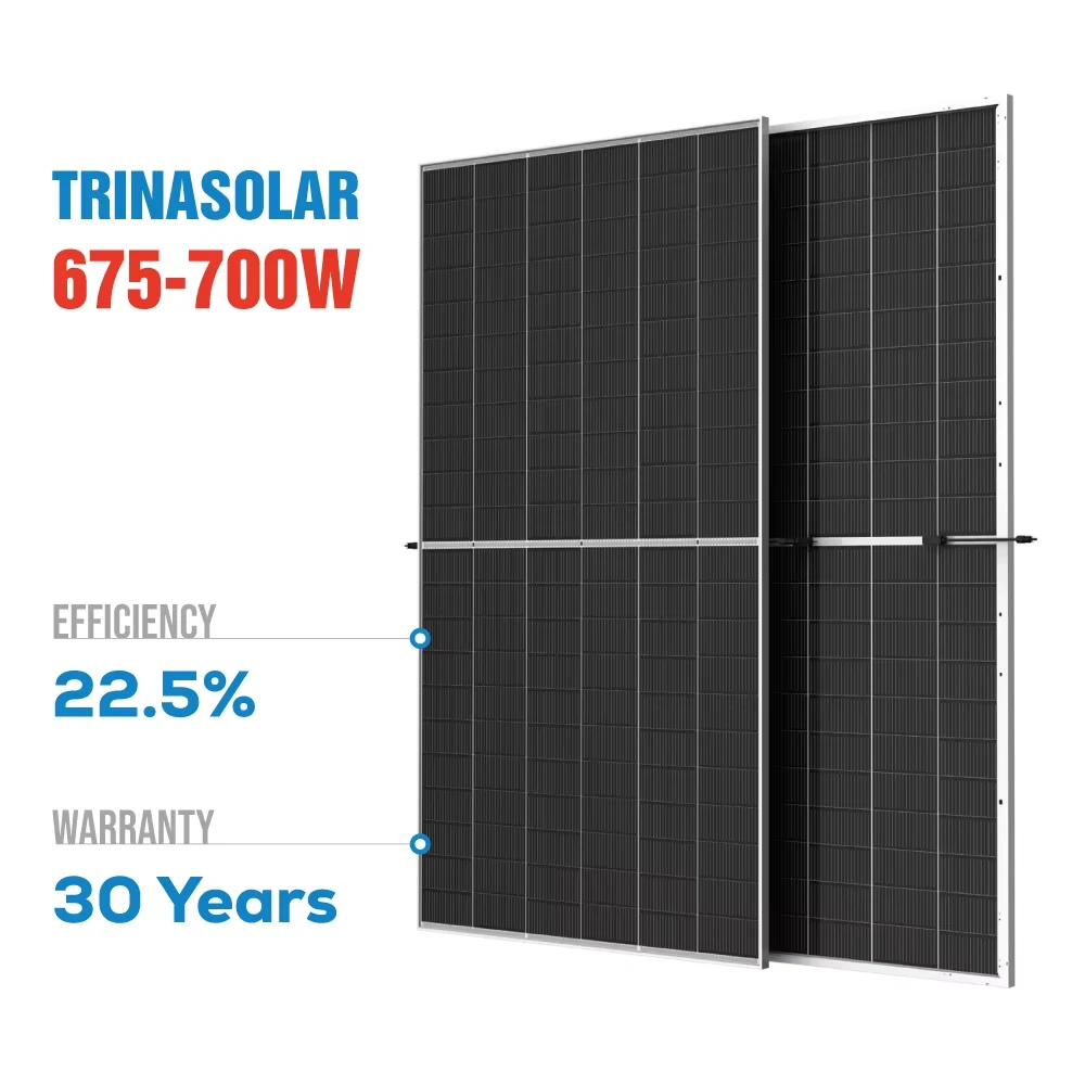 Бифациальные солнечные панели Trina N-типа 550 Вт 600 605 665 670 580 N