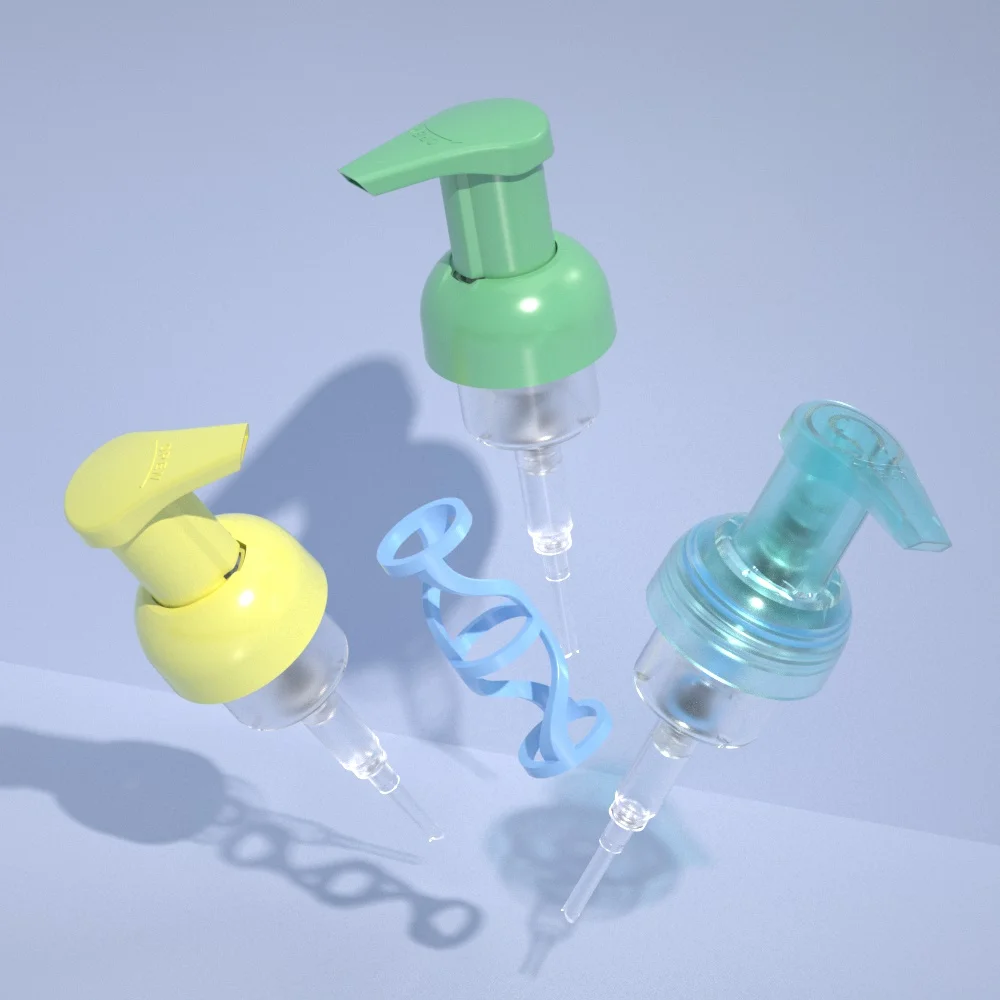 40/400  40mm  Pp Plastic Left Right Switch Soap Liquid Dispenser Foam Pump Mousse Foaming plastic foaming pumpPump