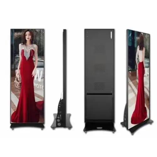 Portable Indoor P2 LED Poster Acrylic Shield Commercial Advertising Equipment