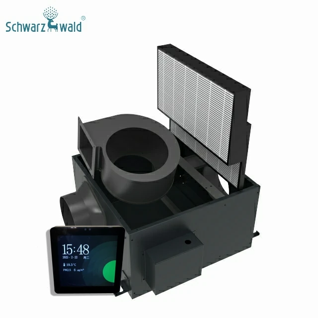 smoke ventilation grilles fanshun hvac system air recuperator