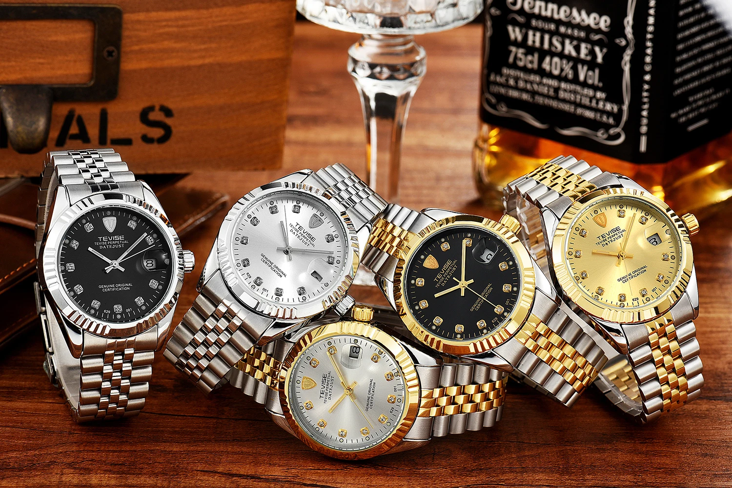 Date Wrist Watch Luxury Super Thin Watches for Men Automatic Watch Mechanical