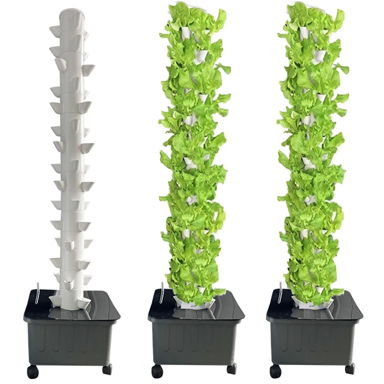hydroponic greenhouse vertical aeroponics towers garden growing systems multilayer vertical aeroponics tower