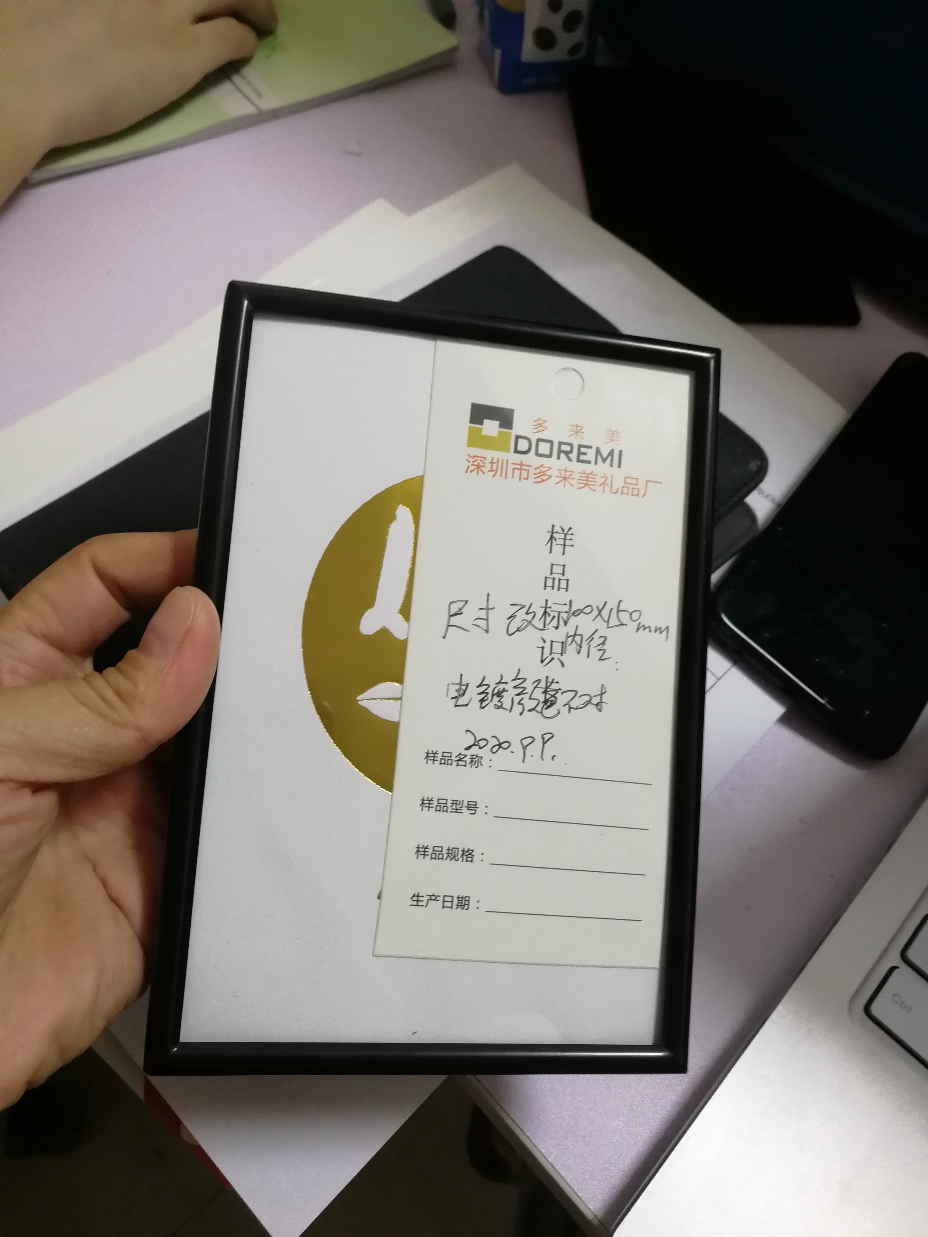 Black Wood Picture Frames Classic Wooden  Wall Hanging Decor Custom