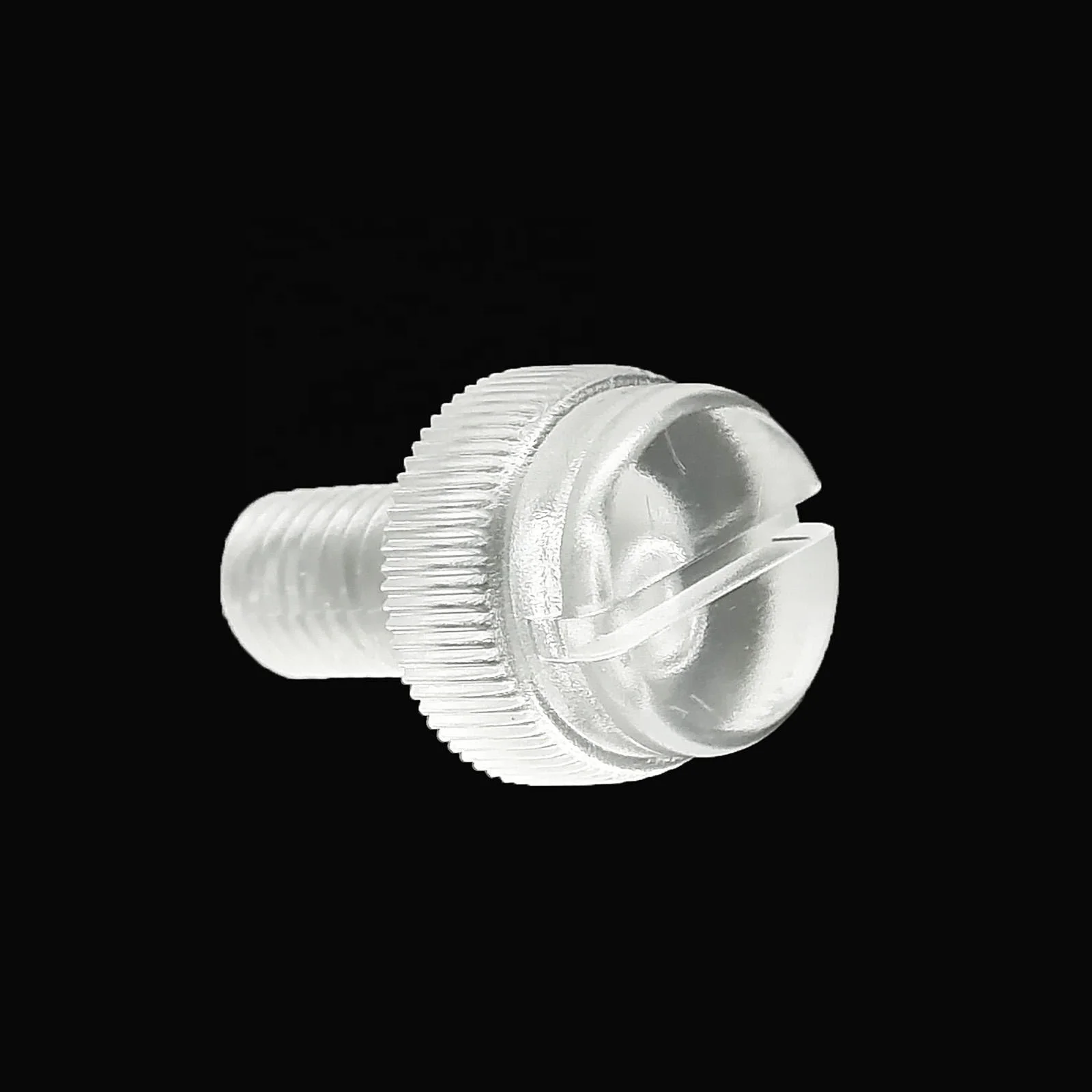 M3 M4 M5 M6 M8 Adjust DIY Acrylic Clear Transparent Plastic Knurl Slotted Head Knurled Twist screw Hand Tighten Thumb Bolt Screw