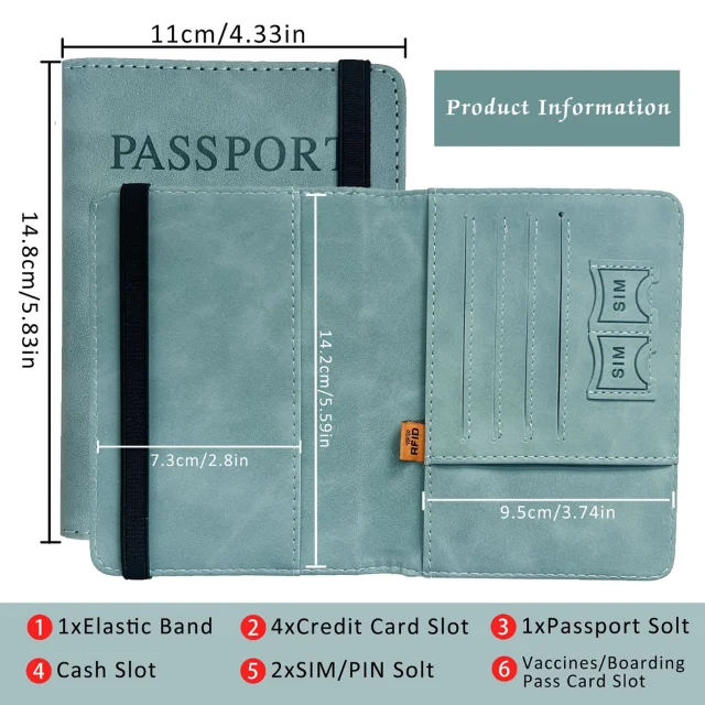 Custom logo travel wallet passport holder pu leather marble passport cover women fashion passport holder cover low MOQ