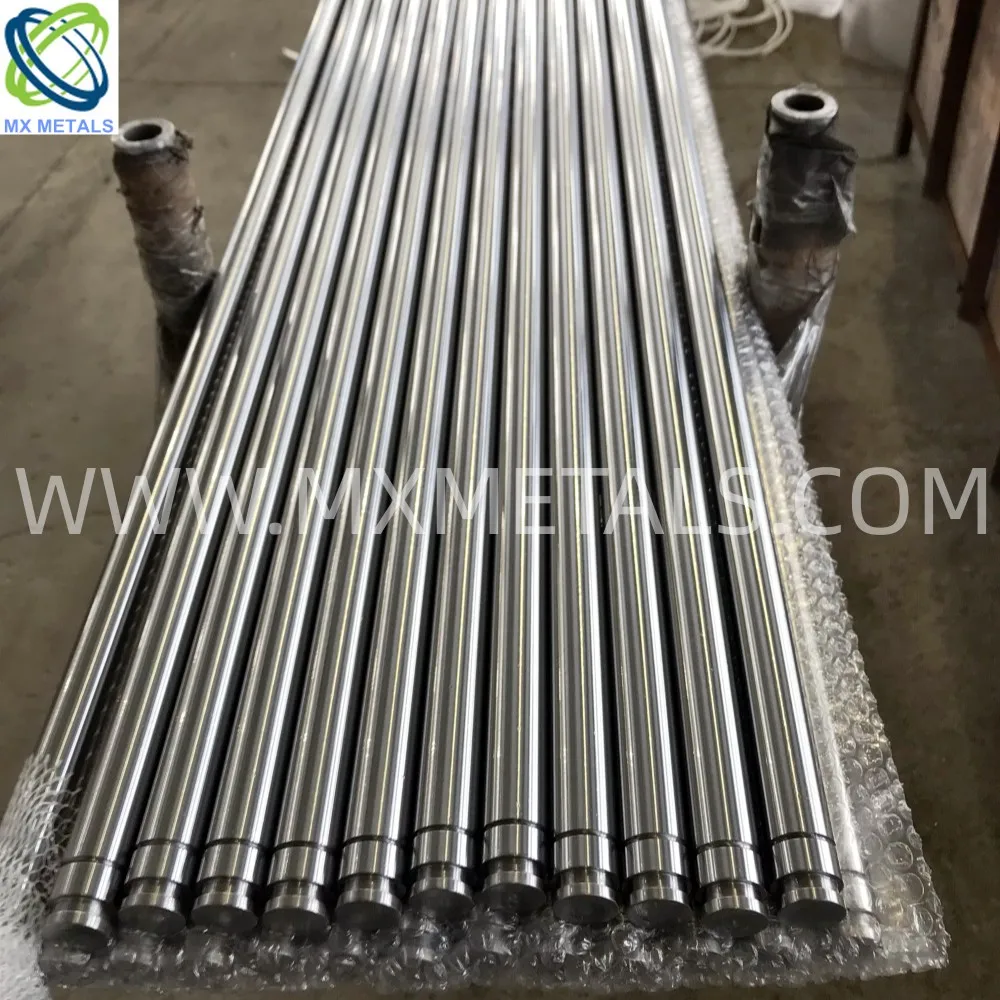 Precision C45 Hydraulic cylinder Rod 40Cr f7 Shafts and Hydraulic Piston Rod 42CD4 Hard Chrome Rod