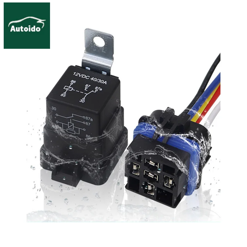 Relays Buchholz Switches High 12V Rxm4ab2fd Wireless Starter 40A Light Esp32 Klixon Gas & Oil Flow Baton Motorbike 5 Relay