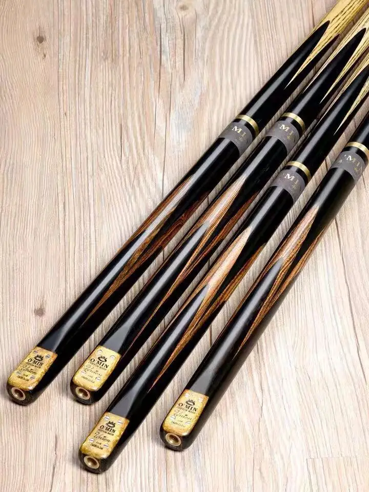 High Quality Snooker & Billiard Cues with One Piece Snooker Cue Case