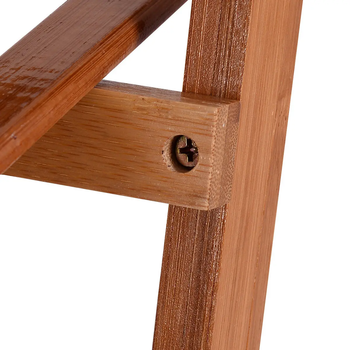 2/3/4 Tier Indoor Outdoor Foldable Shoe Display Shelf Bamboo Flower Pot Rack Plant Stand Shelf Organizer Rack