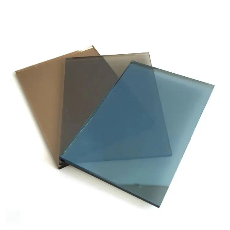 China wholesale stained decorative tempered coated glass cost per square foot