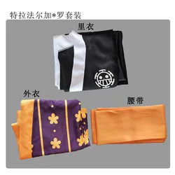 One Piece And Zhiguo Same Style Trafalgar Law Cosplay Kimono Japanese Anime Show Performance Costumes