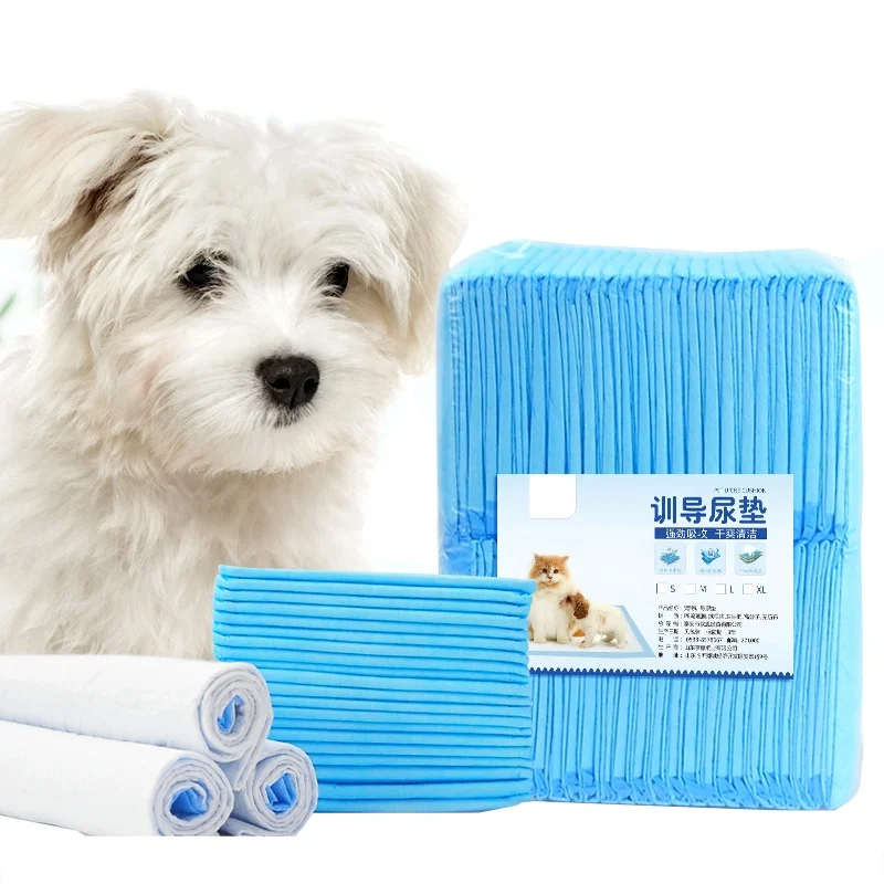 
Cheap pet puppy pad biodegradable training dog pee dog and puppy potty training pads regular absorbency Disposable pet training 