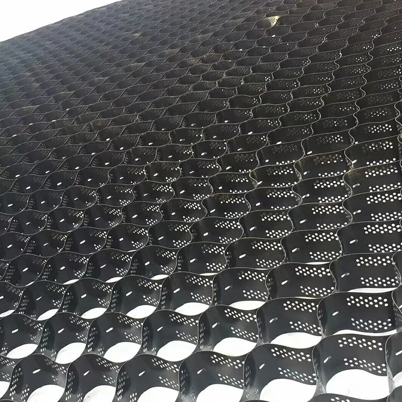 Plastic gravel stabilizer hdpe geocell road construction supplier