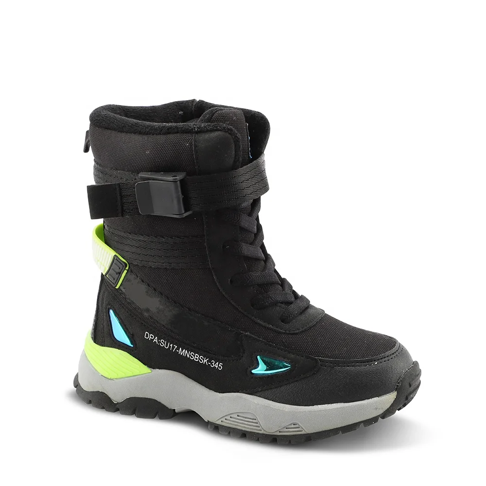 High Quality Wholesale Snow Fur Lined Kids Long Boots