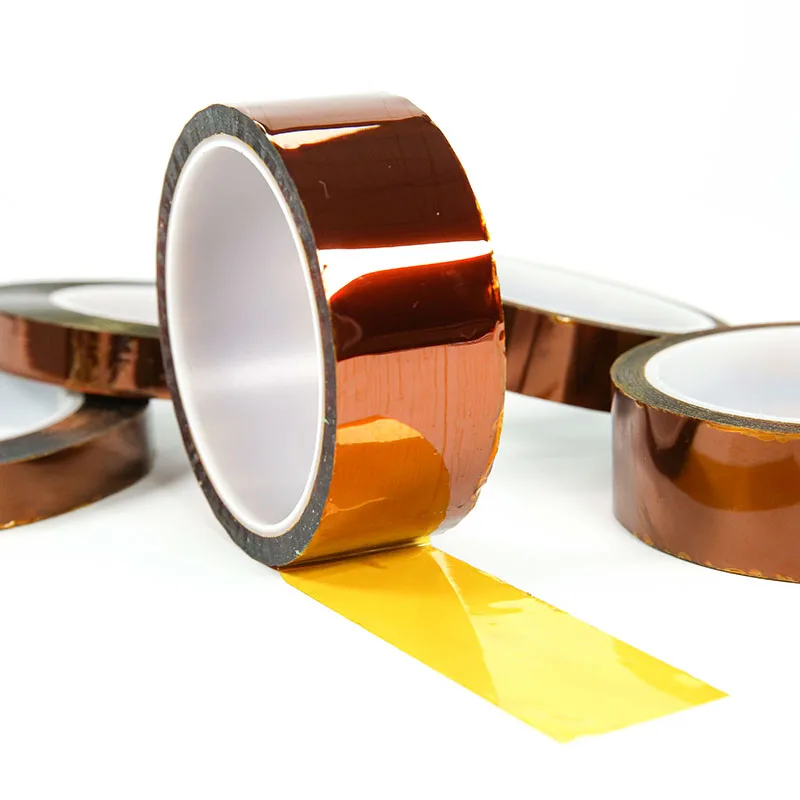 Polyimide Heat Resistant Battery Tape Thermal Adhesive Tape for Sublimation Tumblers 5mm 8mm 12mm 15mm Hot Melt Adhesive Film