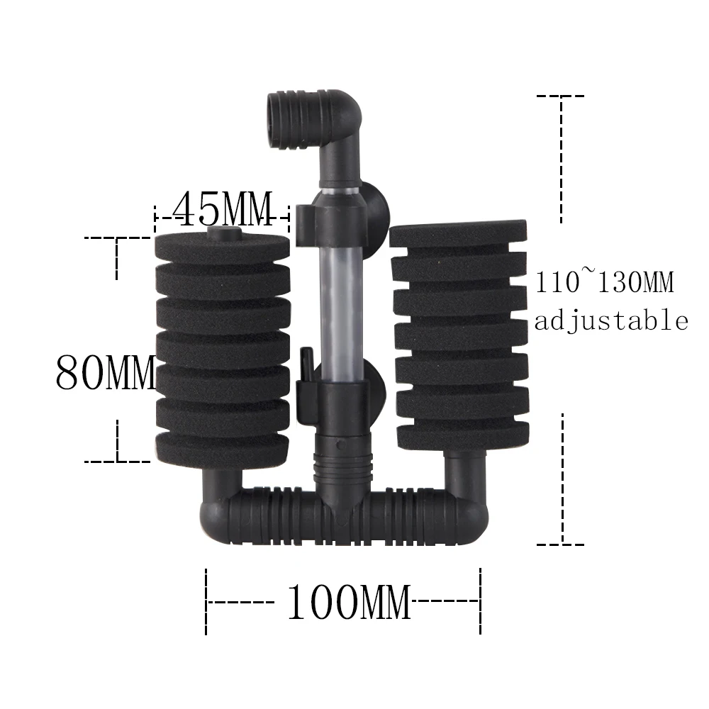 Corner Aquarium Filter Discus Fish Atman Fish Tank Filter Aquarium External XY-2831