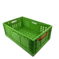 600*400 Series Heavy Duty Folding Plastic Containers Box Collapsible Crates for Fruits and Vegetables
