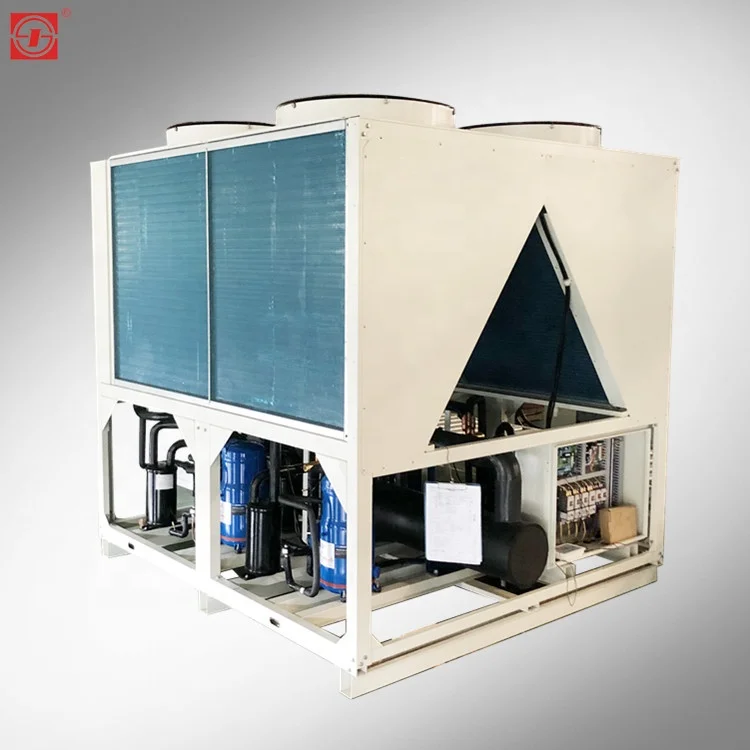 50 ton Air Cooled Modular Chiller Price with cooling and heating functions