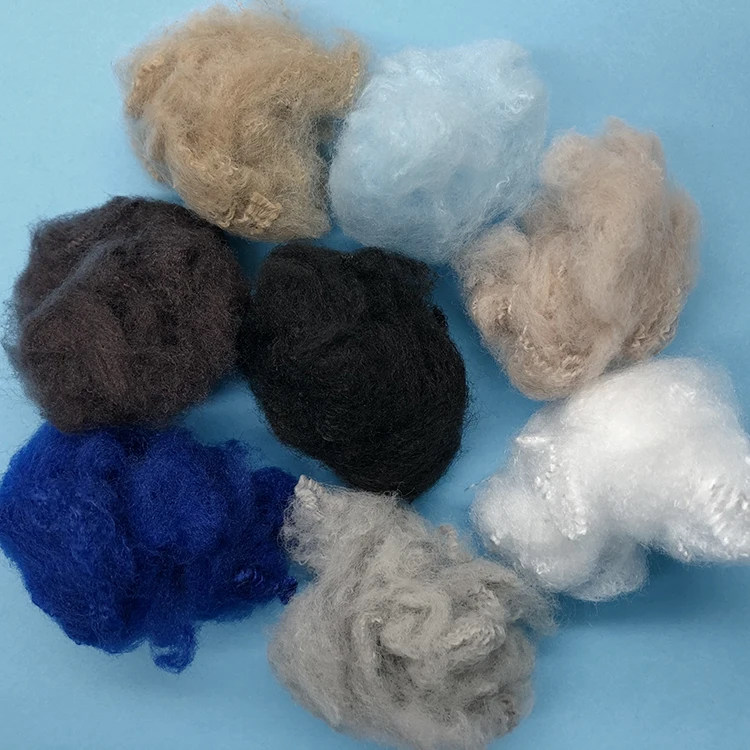 
1.2D-30D pp fiber for geotextile, spinning yarn, automotive interior, hygiene, nonwoven fabric, filtration 