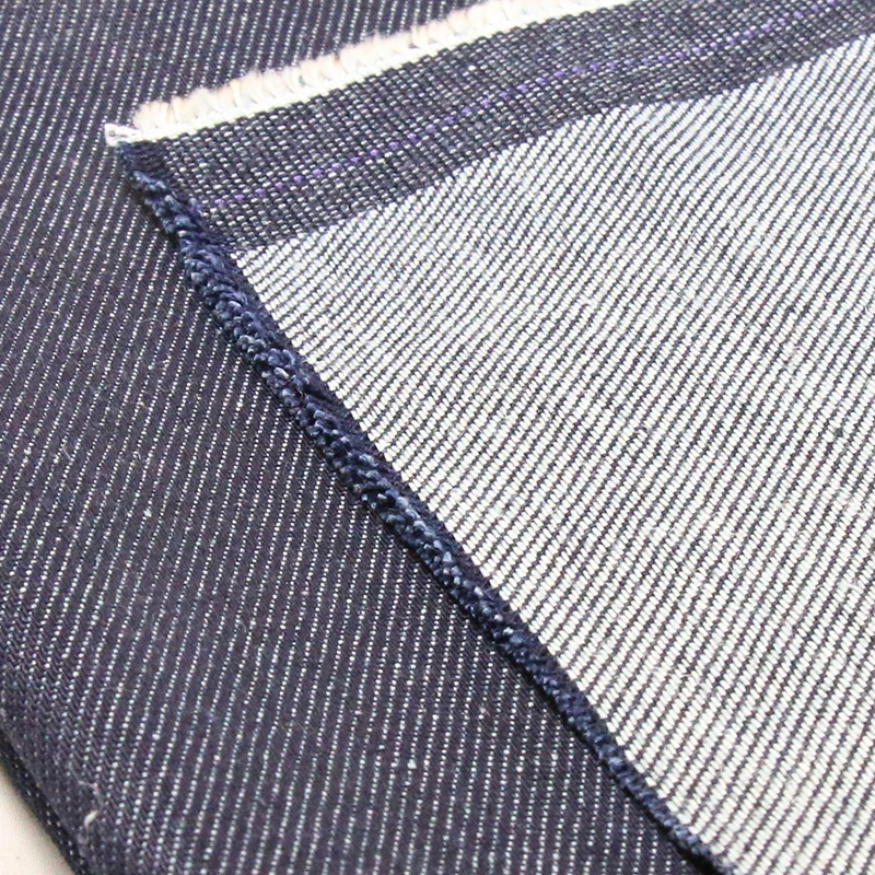 High quality 46% Tencel 10% chinese hemp 44% cotton Tencel denim fabric factory custom