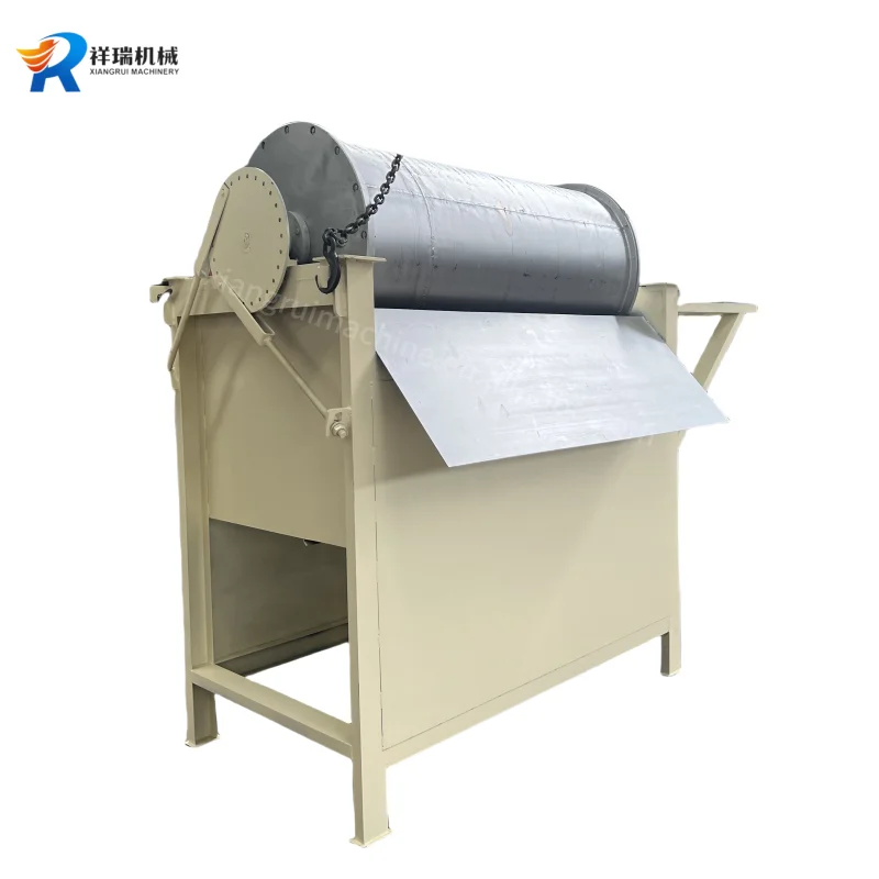 Permanent magnet magnetic separator for magnetic metal separation drum type magnetic separator equipment