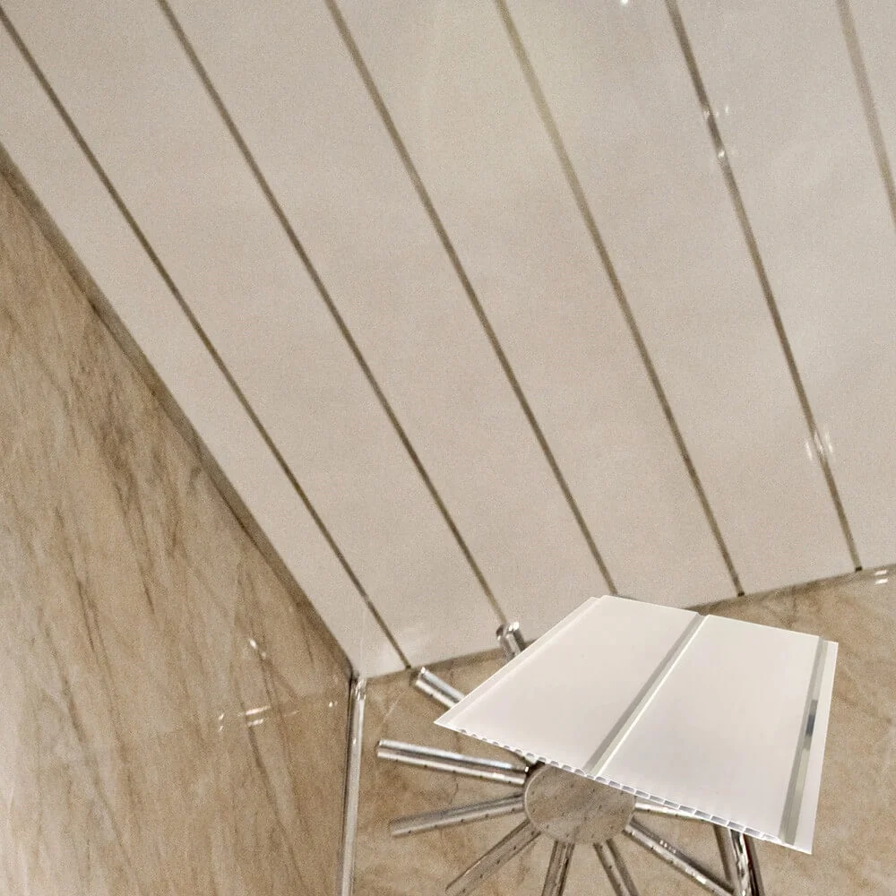 
Cieloraso En PVC White Ceiling Tablilla Plastic PVC 